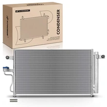 AC Condenser with Receiver Drier for 2000-2005 Hyundai Accent