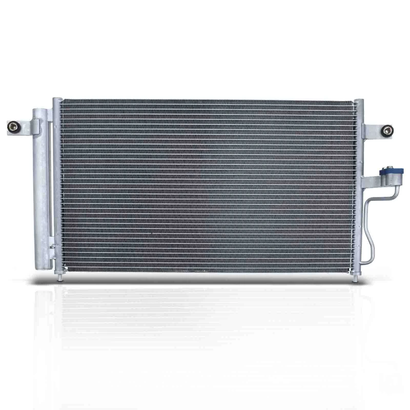 AC Condenser with Receiver Drier for Hyundai Accent 2000-2005 Automatic trans.