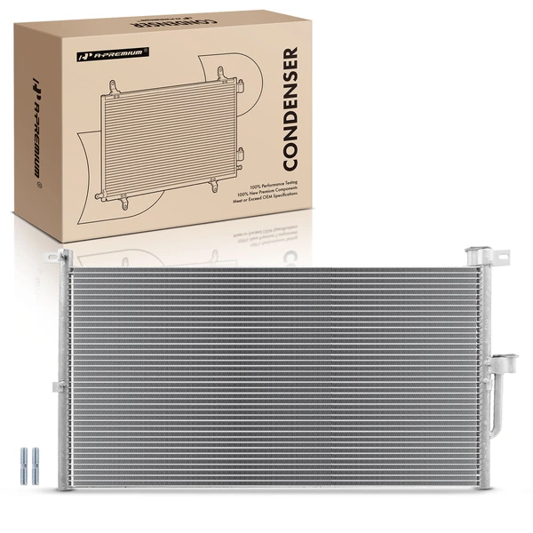 AC Condenser without Receiver Drier for Jaguar X-Type 2002 2003 2004 2005-2008