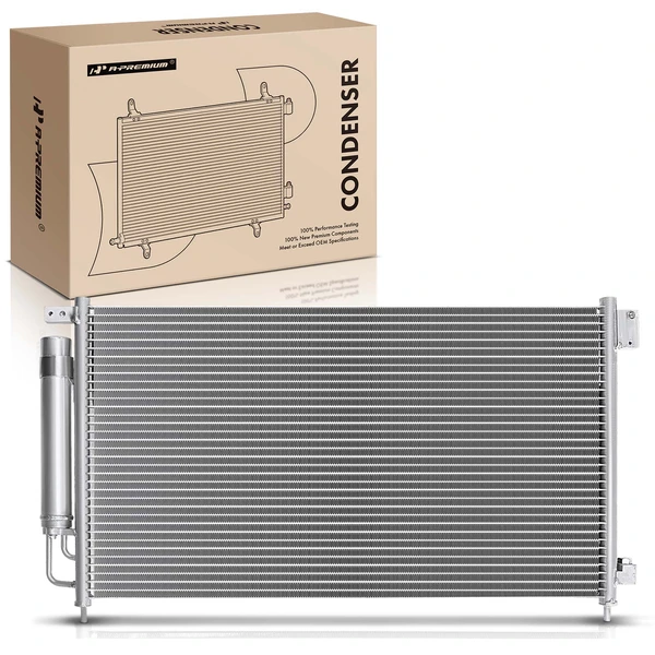 AC Condenser with Receiver Drier for 2003-2007 Honda Accord