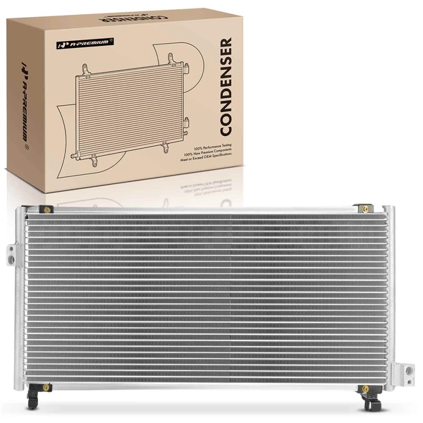 AC Condenser with Bracket for Subaru Impreza 1993-1996 H4 1.8L H4 2.2L