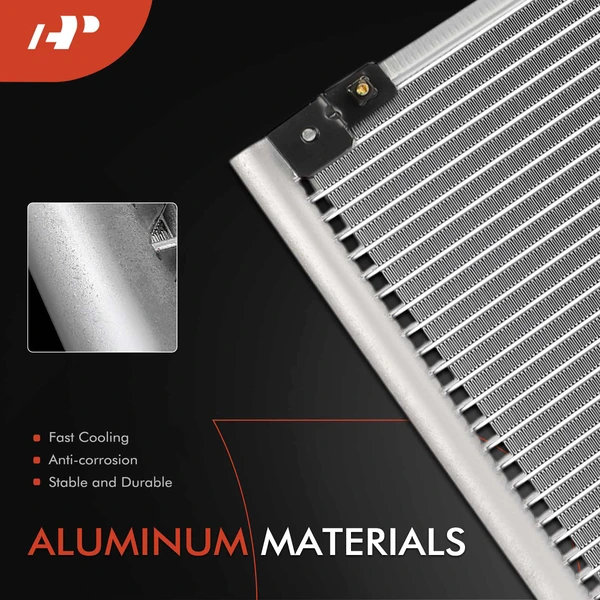 AC Condenser with Bracket for Subaru Impreza 1993-1996 H4 1.8L H4 2.2L