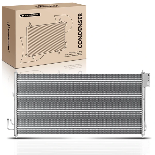 AC Condenser without Receiver Drier for 2003-2007 Nissan Murano