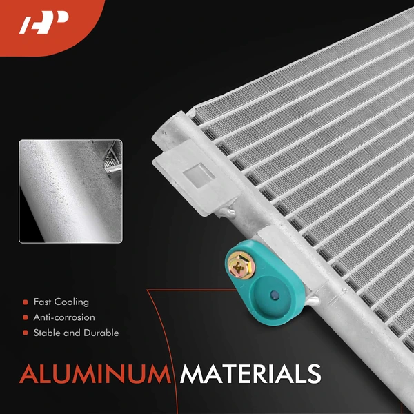 AC Condenser with Receiver Drier for Mini Cooper 2002 2003 2004-2008