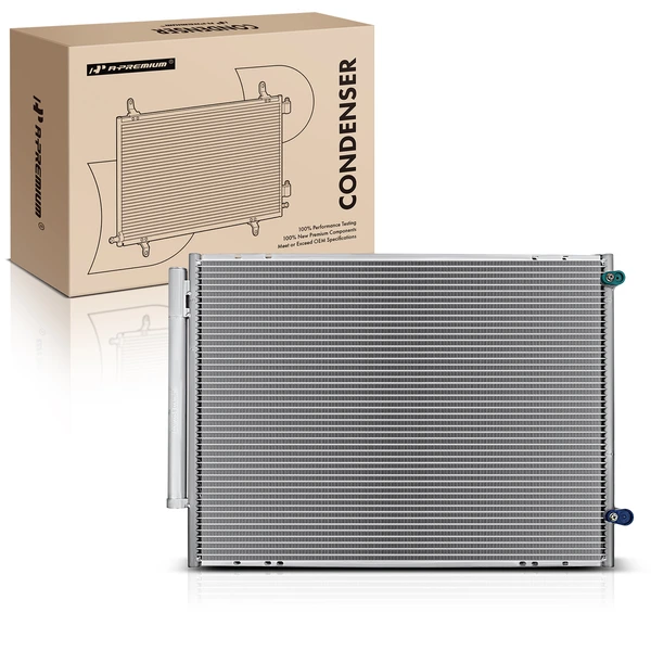 AC Condenser with Receiver Drier for Toyota Sienna 2004 2005 2006 2007-2010