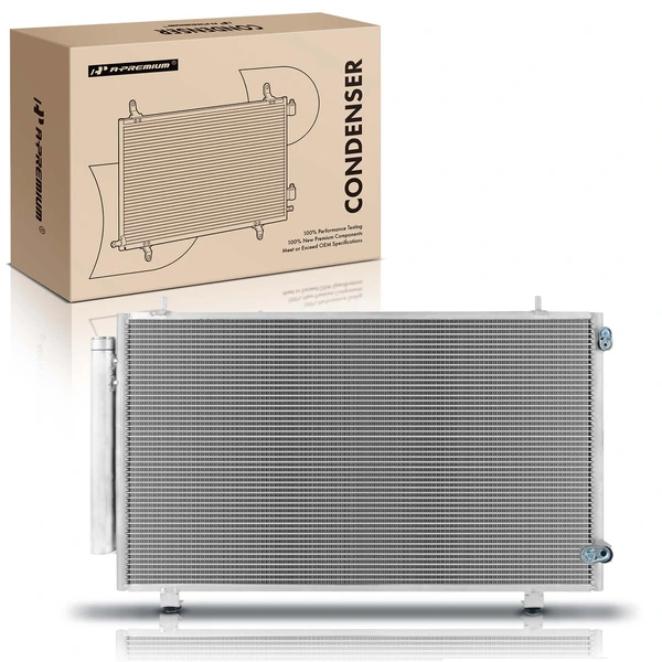 AC Condenser with Receiver Drier for Toyota Corolla 2005-2008 Matrix L4 1.8L