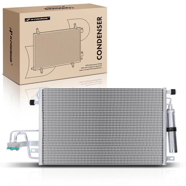 AC Condenser with Receiver Drier for 2005-2010 Kia Sportage