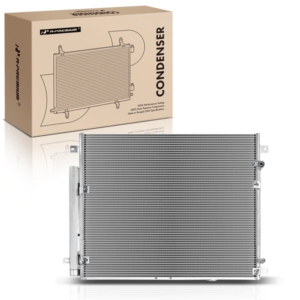 AC Condenser with Receiver Drier for 2005-2011 Cadillac STS