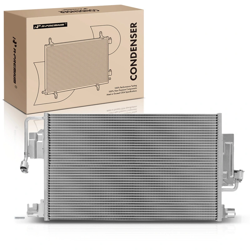 AC Condenser without Receiver Drier for Saturn Vue 2004-2007 2.2L 2.4L