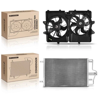 AC Condenser & Cooling Fan Assembly Kit
