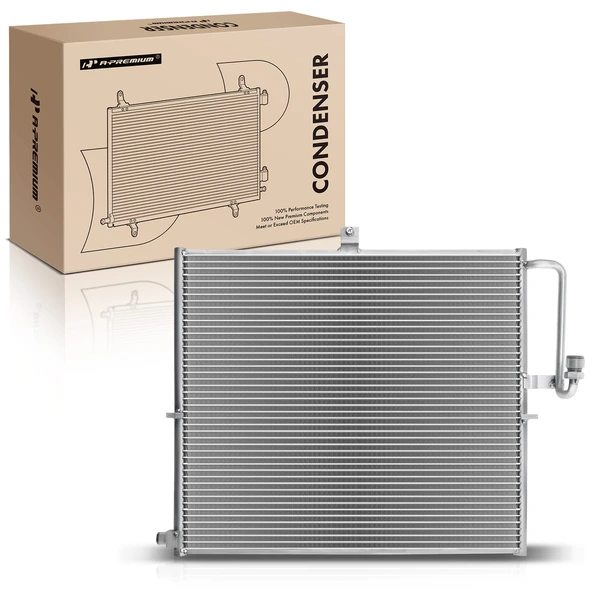 AC Condenser without Receiver Drier for Mercedes-Benz G500 2002-2008 5.0L