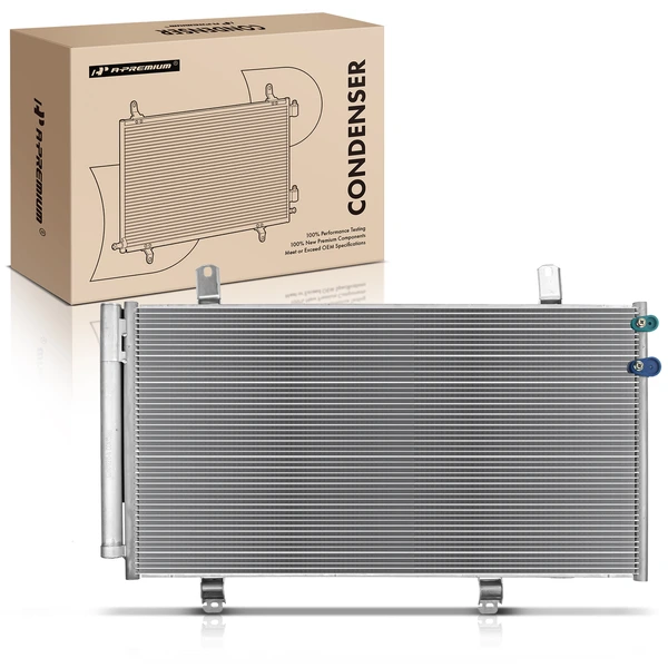 AC Condenser with Receiver Drier for 2007-2012 Lexus ES350