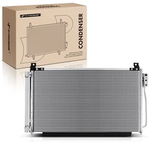 AC Condenser with Receiver Drier for 2014-2015 INFINITI Q50