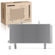 AC Condenser with Receiver Drier for 2012-2017 Chevrolet Caprice