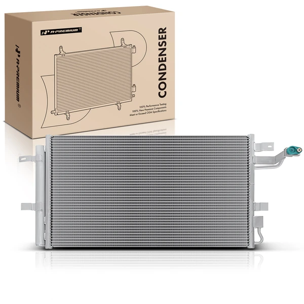 AC Condenser with Receiver Drier for Ford Taurus Police Interceptor Sedan