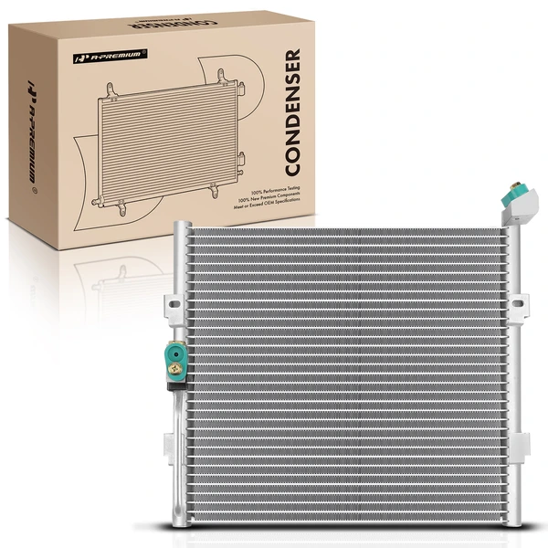 AC Condenser without Receiver Drier for Honda Civic 1994-1995 Civic del Sol