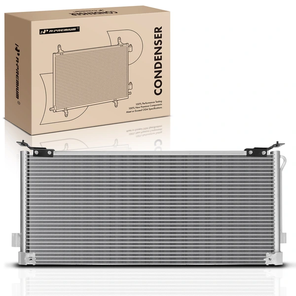 AC Condenser without Receiver Drier for Subaru Legacy 1995-1997 H4 2.2L 2.5L