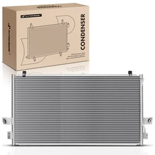 AC Condenser without Receiver Drier for 1995-1996 Nissan Maxima