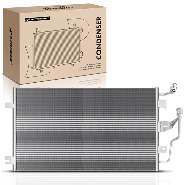 AC Condenser without Receiver Drier for 1995-2005 Chevrolet Cavalier