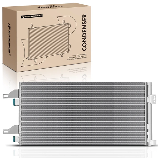 AC Condenser with Receiver Drier for 2014-2021 Ram ProMaster 3500