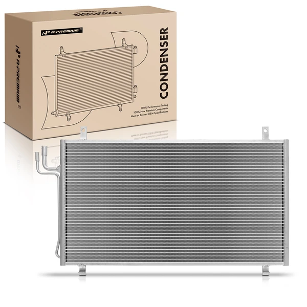 AC Condenser with Receiver Drier for 2003-2007 INFINITI G35