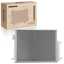 AC Condenser with Receiver Drier & Bracket Aluminum for 2019 Jeep Compass