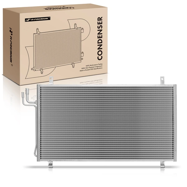 AC Condenser with Receiver Drier for 2003-2008 Pontiac Vibe