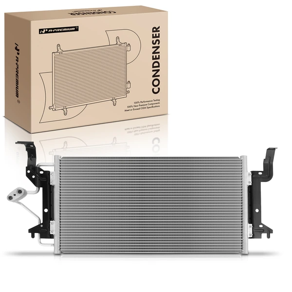 AC Condenser without Receiver Drier for Cadillac DeVille 1996-1999 Eldorado