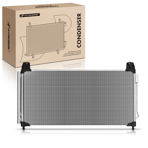 AC Condenser with Receiver Drier for Chevy Silverado 2500 HD GMC 15-19 6.0L 6.6L