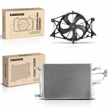 AC Condenser & Single Cooling Fan Assembly Kit