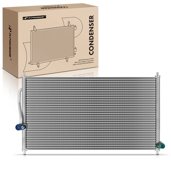 AC Condenser without Receiver Drier for Honda CR-V 97-01 Acura Integra 94-01