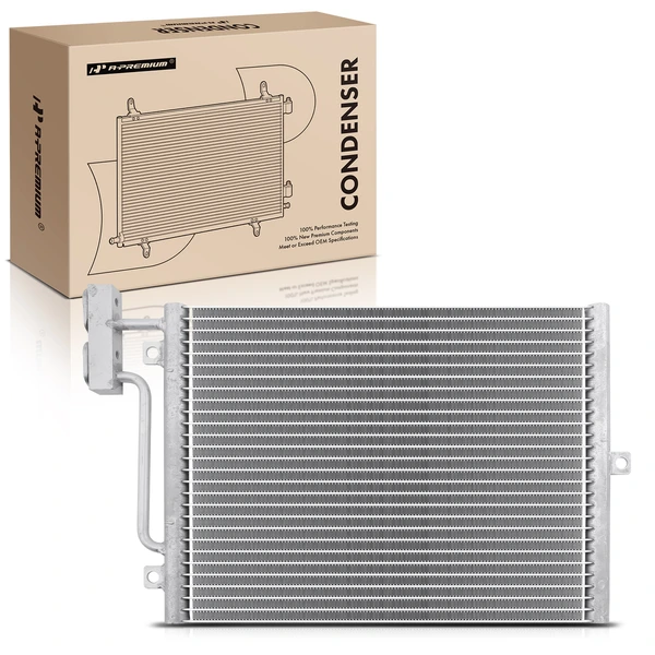 AC Condenser without Receiver Drier for Porsche 911 1999-2004 Boxster 1997-2004