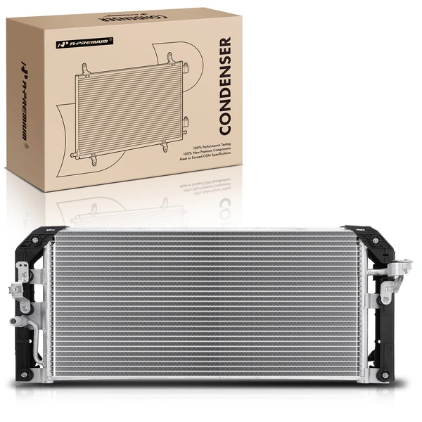 AC Condenser without Receiver Drier for 1998-2002 Toyota Corolla