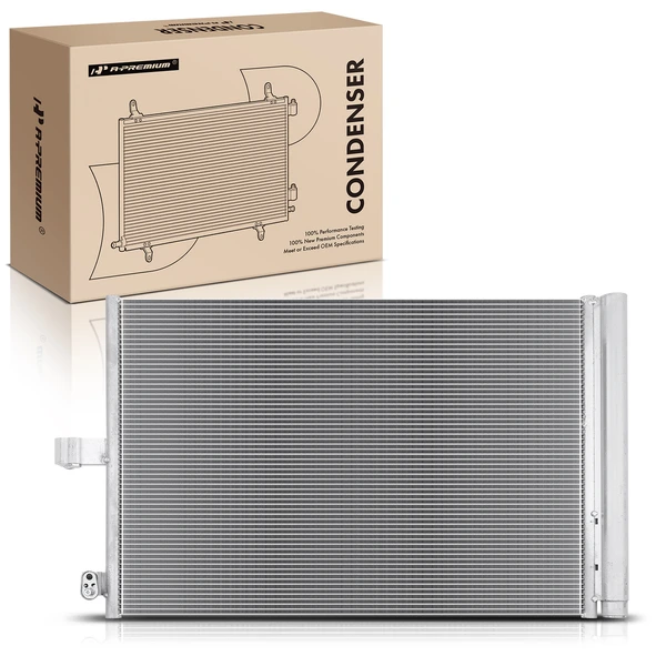 AC Condenser with Receiver Drier for 2015-2016 Mercedes-Benz SL400