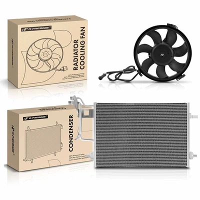 AC Condenser & Cooling Fan Assembly Kit