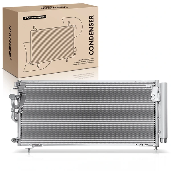 AC Condenser with Receiver Drier for 2001-2005 Dodge Stratus