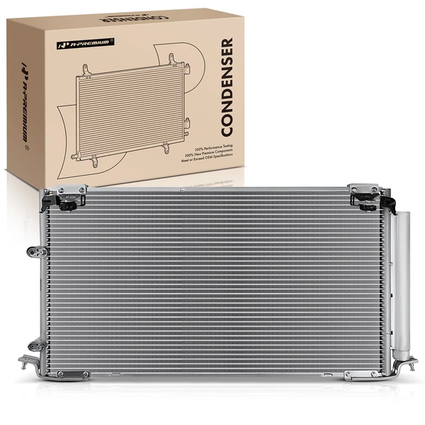 AC Condenser with Receiver Drier for 2000-2004 Toyota Avalon