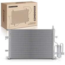AC Condenser with Receiver Drier for 2001-2005 Volvo S60