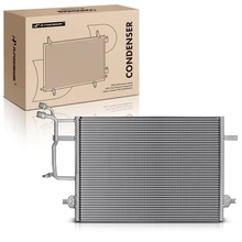 AC Condenser without Receiver Drier for 1998-2004 Audi A6