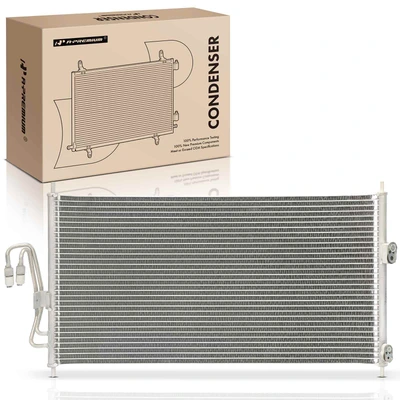 AC Condenser without Receiver Drier & Bracket
