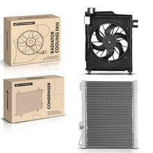 AC Condenser & Cooling Fan Assembly Kit