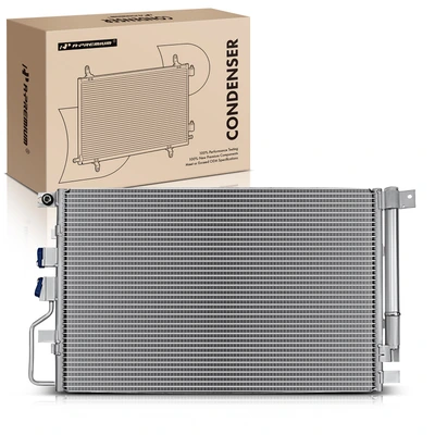 AC Condenser with Receiver Drier for 2016-2017 GMC Terrain