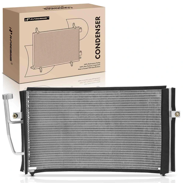 AC Condenser with Bracket for Volvo S40 V40 2000-2004