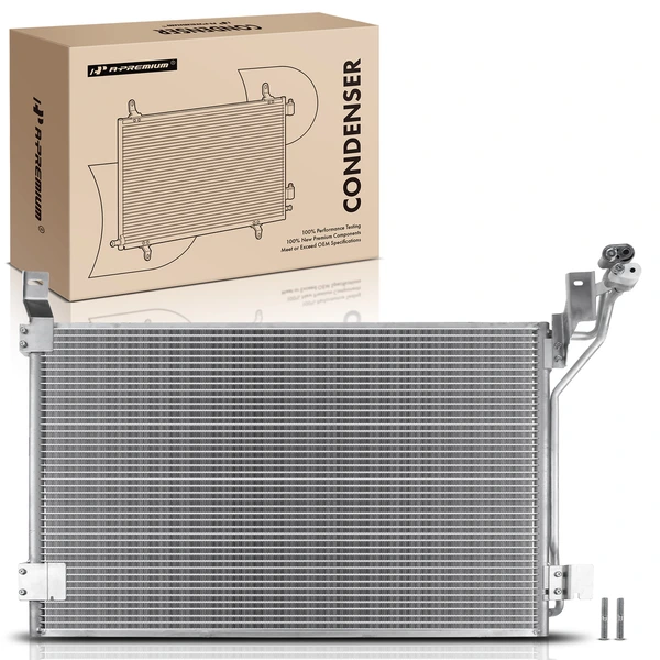 AC Condenser without Receiver Drier for 2003-2005 Ford Crown Victoria