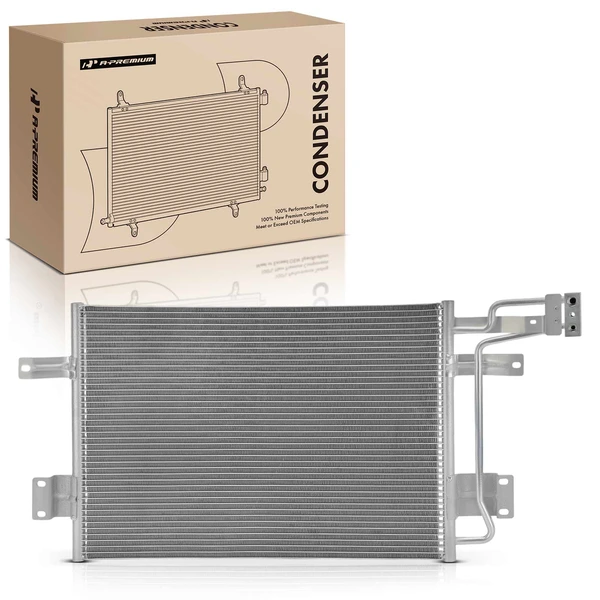 AC Condenser with Bracket for Dodge Dakota 1987-1993 L4 2.2L 2.5L V6 3.9L V8 5.2L