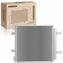 AC Condenser with Receiver Drier & Bracket for 2004-2009 Jaguar Vanden Plas