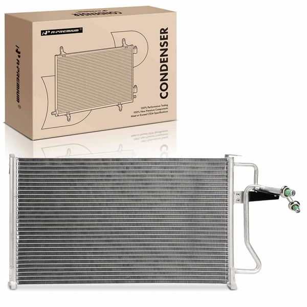 AC Condenser with Bracket for 1982-1988 Ford EXP