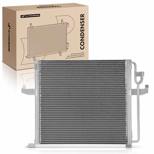 AC Condenser with Bracket for BMW E30 E36 325i 325is 1992 L6 2.5L