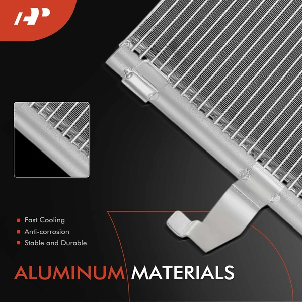 AC Condenser with Bracket for BMW E30 E36 325i 325is 1992 L6 2.5L