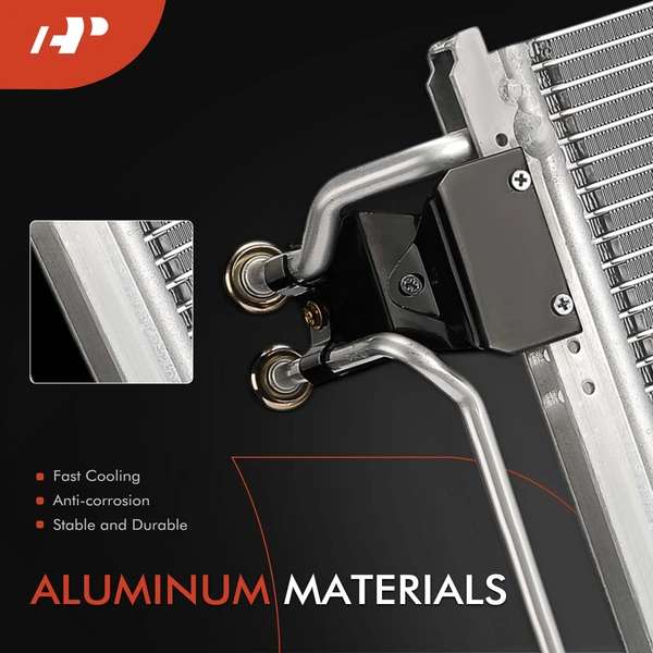 AC Condenser for Ford Mustang Thunderbird Lincoln Mark VIII Mercury Cougar